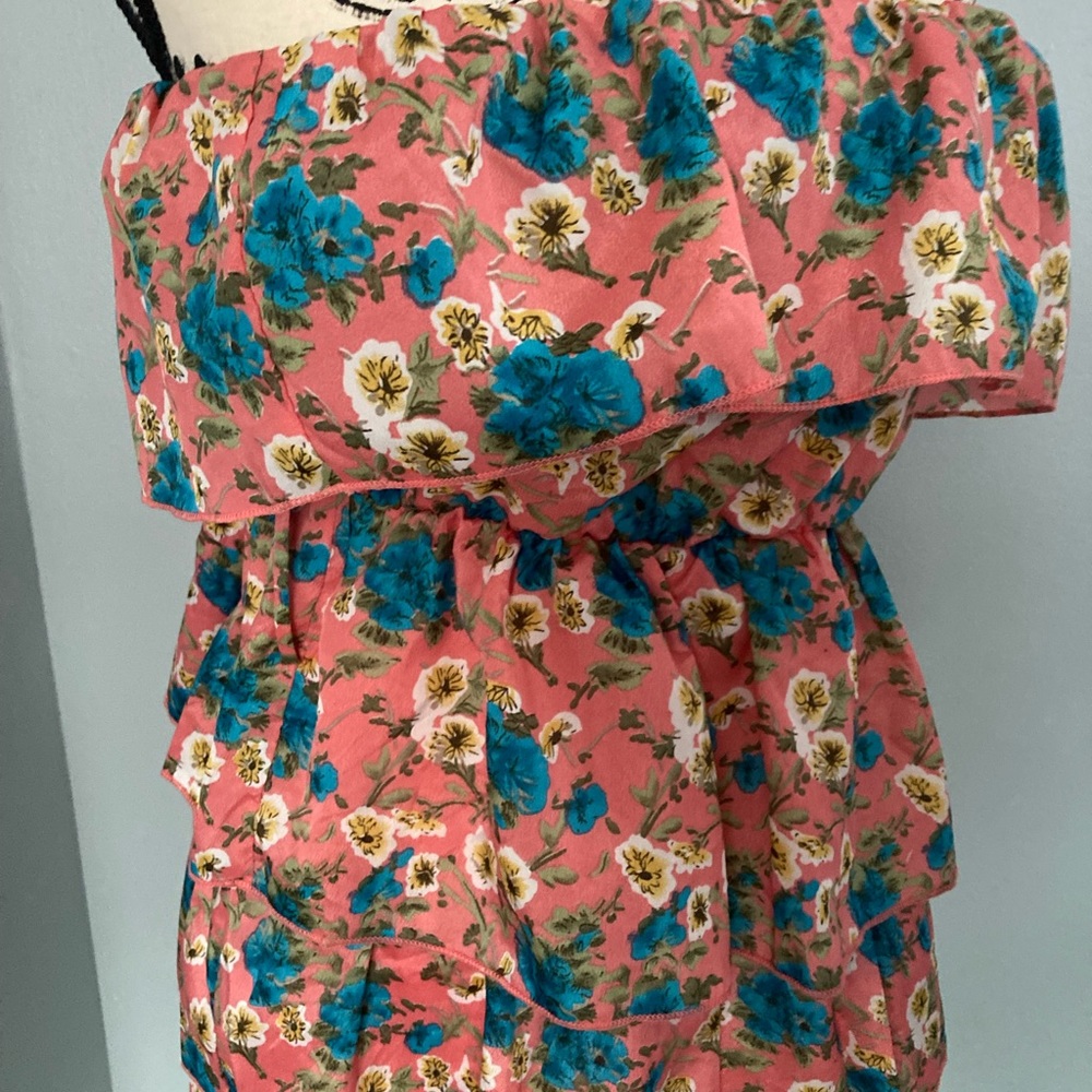 Floral ruffle dress - Picture 4 of 10
